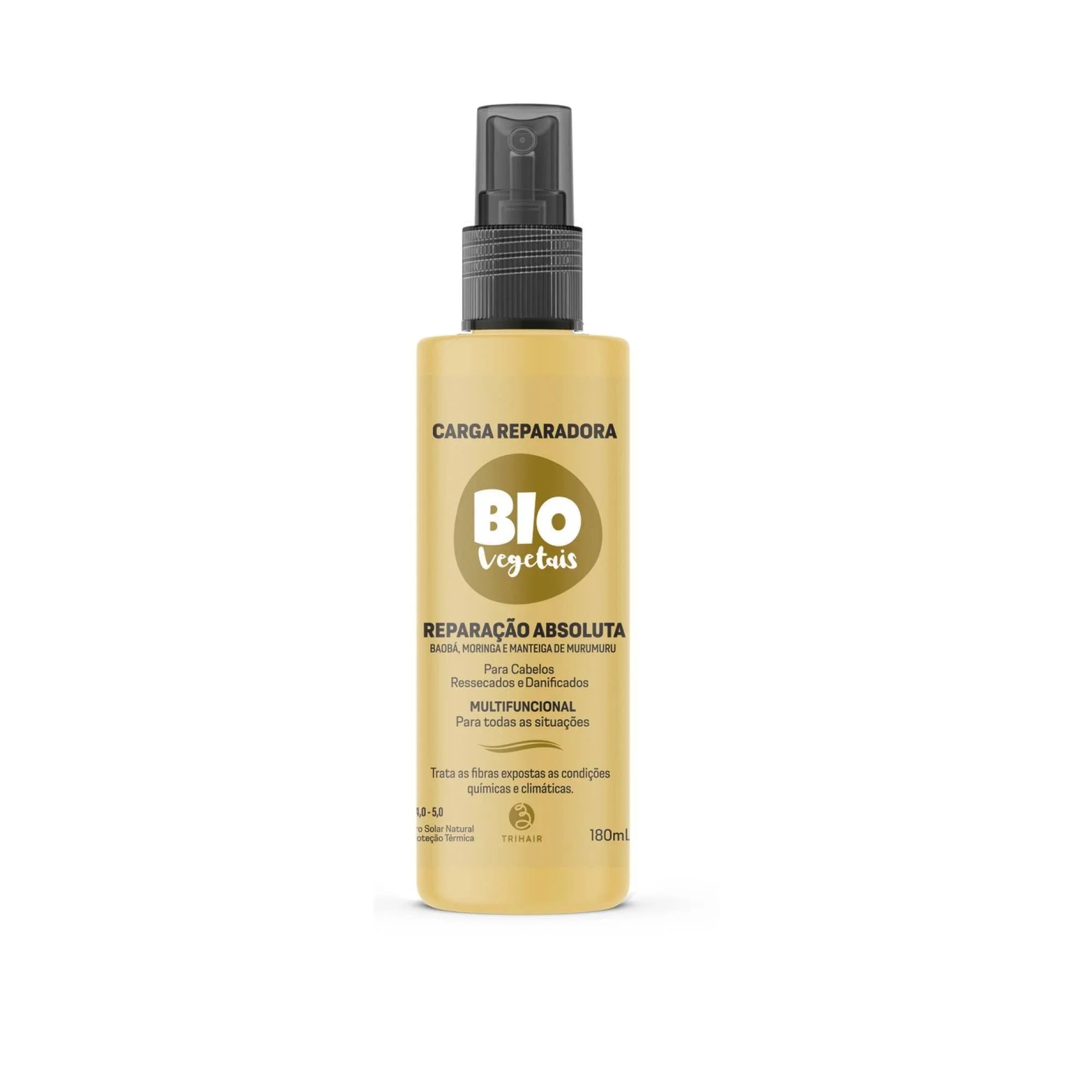 Carga Reparadora Reparação Absoluta Biovegetais - 180 ml - Trihair Cosméticos